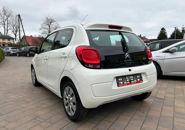 Citroen C1 cena 22999 przebieg: 150000, rok produkcji 2016 z Biała małe 172